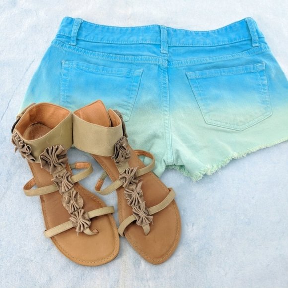 Lucky Penny 7 B Ankle Strep Yo-Yo Flat Sandals - Picture 7 of 7